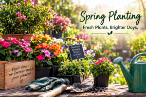 – Plant Now or Forever Hold Your Peace! New Seedlings & Shrubs Are Here